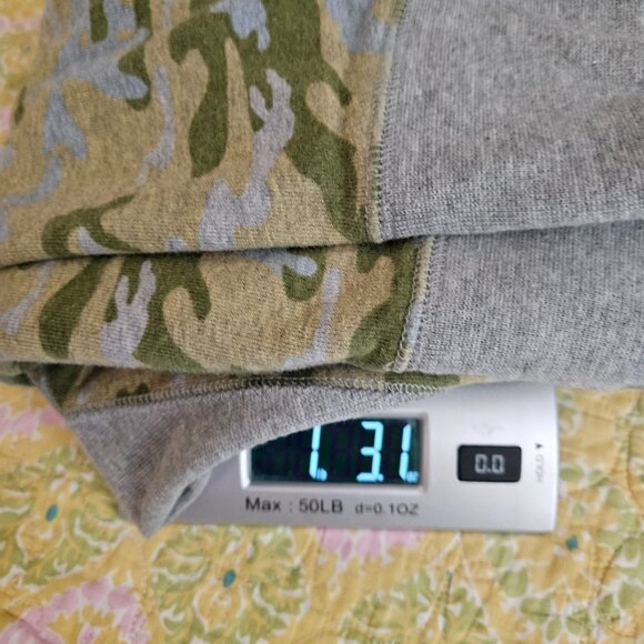 Uniqlo Sprz NY Andy Warhol Green Gray Camo Pull-on Jogger Women's Size S - Picture 3 of 8